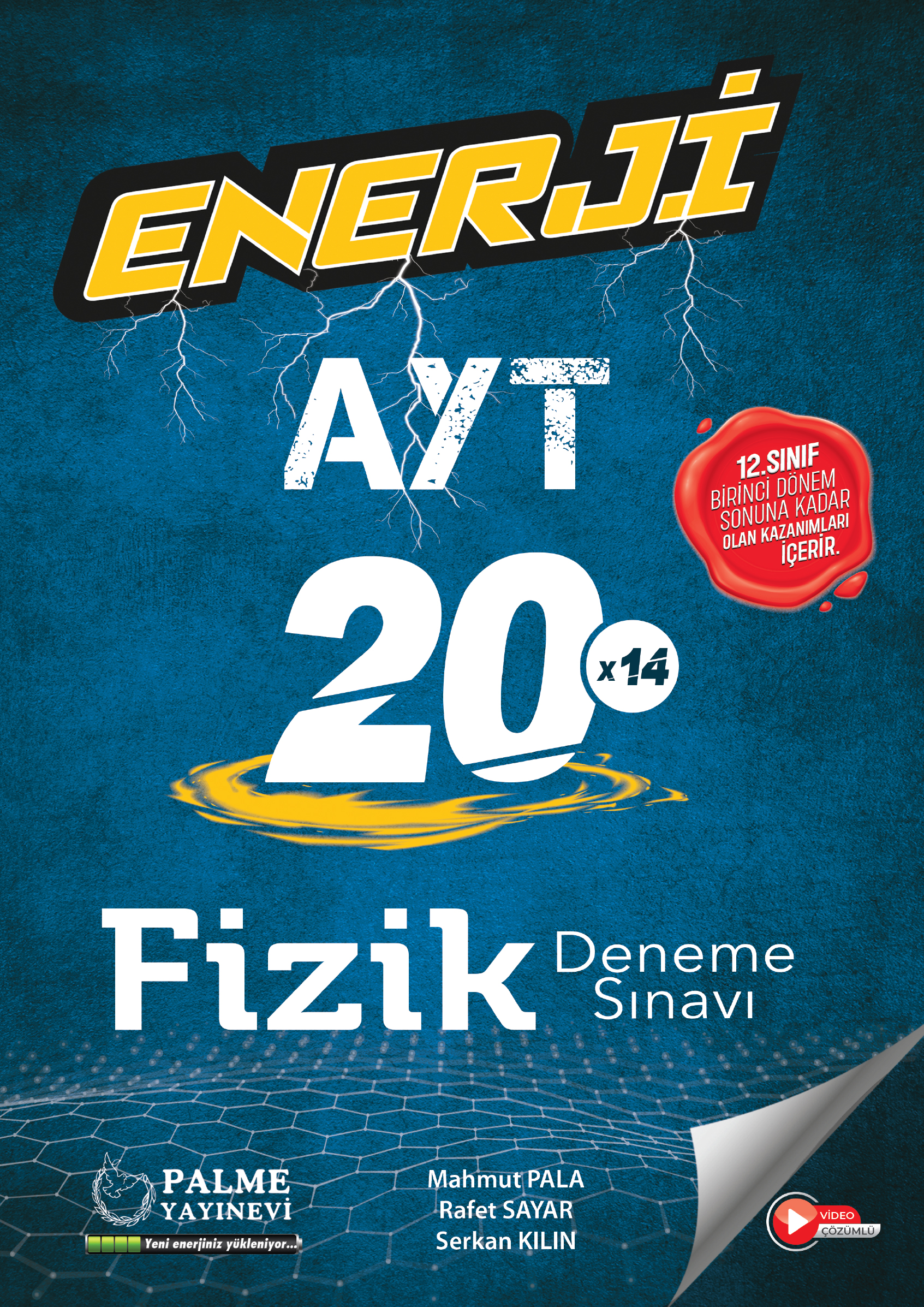 Enerjı̇ AYT Fı̇Zı̇K 1. DöNem 20'Lı̇ Deneme Sınavı kapak görseli